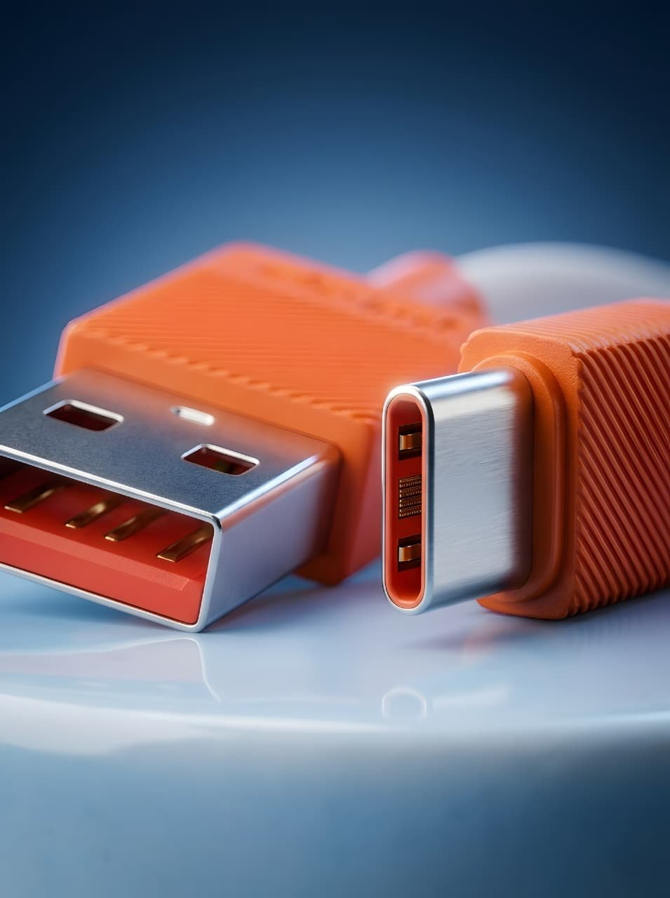 SOUT-UL-BADAR ORANGE Z-10 33W USB to Type-C Fast Charging Cable - Image 4