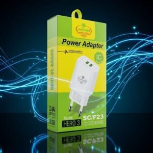 HERO 3 Dual USB Fast Charger Adapter 2.4A