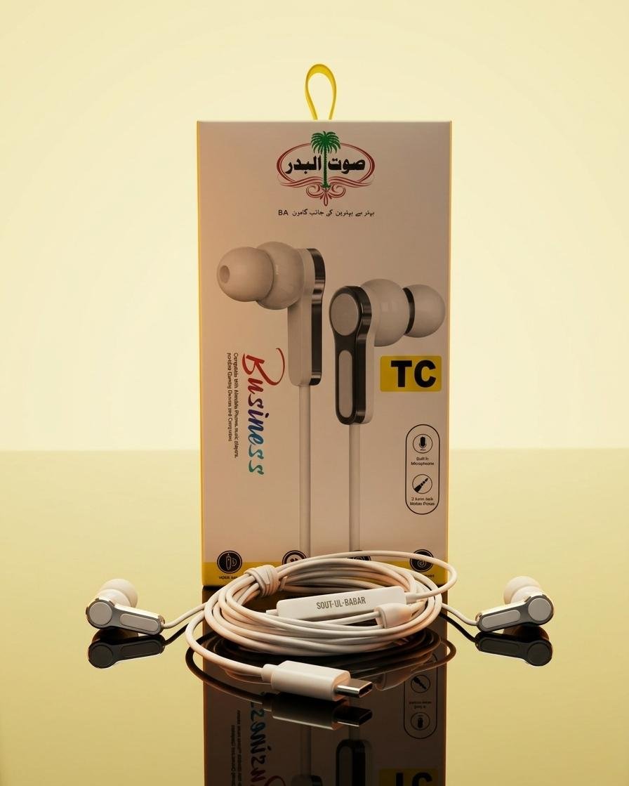 TC Type-C Wired Earphones - Image 3