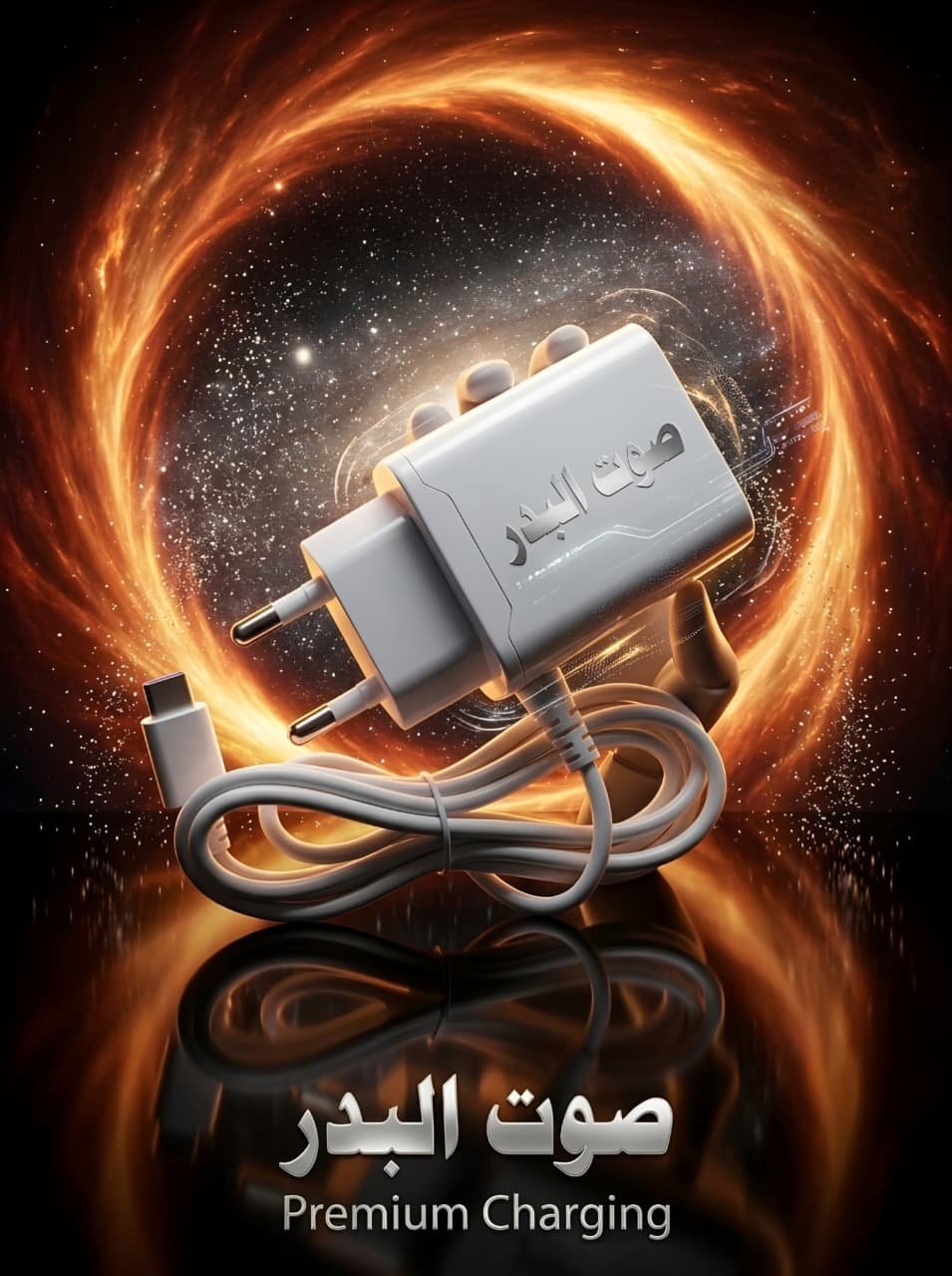 Sout-Ul-Badar Chakar Azam Dual Port Travel Charger - Image 5