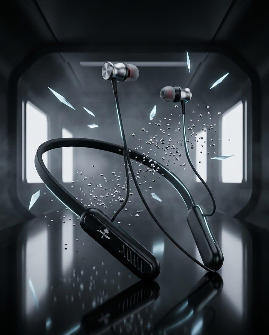 Sout-Ul-Badar SB-62 Lekam Wireless Sport Earphones with 35-Hour Playtime - Image 5
