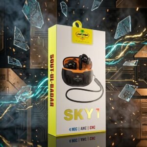 Sout-Ul-Badar Wireless Sport Earphones-Premium Earbuds with Comfort-Fit Earhooks